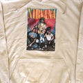 Sand - Back - Nirvana Unisex Adult Trapper Hat Logo Hoodie