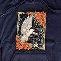 Navy Blue - Back - Fleetwood Mac Unisex Adult Dove Hoodie