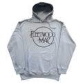 Light Blue - Front - Fleetwood Mac Unisex Adult Classic Logo Hoodie