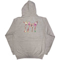 Grey - Back - Prince Unisex Adult 1999 Back Print Hoodie