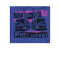 Blue - Back - Sex Pistols Unisex Adult Pretty Vacant Coaches Hoodie