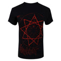 Black - Back - Slipknot Unisex Adult Mezzotint Decay Back Print T-Shirt