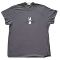 Grey - Front - U2 Unisex Adult 360 Degree Tour Amsterdam 2009 Cotton T-Shirt