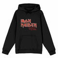 Black - Front - Iron Maiden Unisex Adult Number Of The Beast Album Logo Hoodie