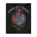 Black - Side - Grateful Dead Unisex Adult Stealie Floral Hoodie