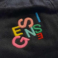 Black - Back - Genesis Scatter Logo Baseball Cap