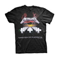 Black - Front - Metallica Unisex Adult Master Of Puppets Back Print T-Shirt