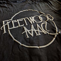 Black - Back - Fleetwood Mac Unisex Adult Classic Logo Cotton Hi-Build T-Shirt