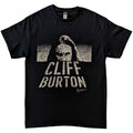 Black - Front - Cliff Burton Unisex Adult DOTD Cotton T-Shirt