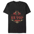 Black - Front - ZZ Top Unisex Adult Lowdown Cotton T-Shirt
