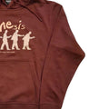 Brown - Side - Genesis Unisex Adult The Way We Walk Pullover Hoodie