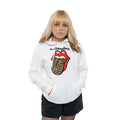 White - Side - The Rolling Stones Unisex Adult Leopard Tongue Pullover Hoodie