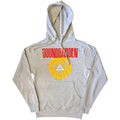 Grey - Front - Soundgarden Unisex Adult Badmotorfinger Version 1 Hoodie