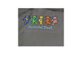 Grey - Back - Grateful Dead Unisex Adult Dancing Bears Pullover Hoodie