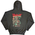 Charcoal Grey - Back - Slipknot Unisex Adult Burn Me Away Hoodie