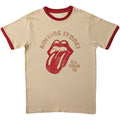 Natural-Orange - Front - The Rolling Stones Unisex Adult US Tour ´78 T-Shirt