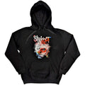 Black - Front - Slipknot Unisex Adult Death Back Print Hoodie