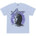 Blue - Front - Lizzo Unisex Adult Special Hearts Airbrushed T-Shirt