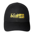 Black - Back - Blink 182 Unisex Adult Modern Logo Baseball Cap