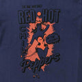 Navy Blue - Side - Red Hot Chilli Peppers Unisex Adult In The Flesh T-Shirt