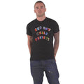 Black - Side - Red Hot Chilli Peppers Unisex Adult Letters T-Shirt