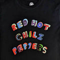 Black - Lifestyle - Red Hot Chilli Peppers Unisex Adult Letters T-Shirt