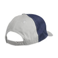 Grey-Navy Blue - Side - AC-DC Unisex Adult Two Tone Logo Baseball Cap