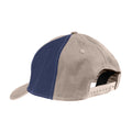 Grey-Navy Blue - Back - Queen Unisex Adult Two Tone Logo Baseball Cap