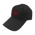 Black-Red - Front - Guns N Roses Unisex Adult Circle Logo Baseball Cap