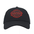 Black-Red - Back - Guns N Roses Unisex Adult Circle Logo Baseball Cap