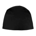 Black - Back - Nile Unisex Adult Scarab Logo Beanie