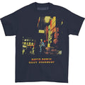 Navy Blue - Front - David Bowie Unisex Adult Ziggy Stardust T-Shirt