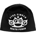 Black - Front - Five Finger Death Punch Unisex Adult Logo Beanie