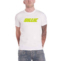 White - Front - Billie Eilish Unisex Adult Racer Logo T-Shirt