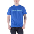 Blue - Front - Billie Eilish Unisex Adult Sleeve Print Logo T-Shirt