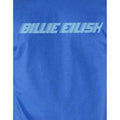 Blue - Side - Billie Eilish Unisex Adult Sleeve Print Logo T-Shirt