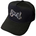 Black-Sonic Silver - Back - Ghost Unisex Adult Logo Baseball Cap