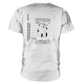 White - Back - The 1975 Unisex Adult ABIIOR Teddy Bear T-Shirt