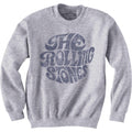 Grey - Front - The Rolling Stones Unisex Adult 70s Logo Sweatshirt