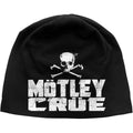 Black-White - Front - Motley Crue Unisex Adult Skull Beanie