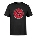 Black - Front - Foo Fighters Unisex Adult Logo T-Shirt