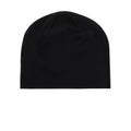 Black - Back - Ministry Unisex Adult Logo Beanie