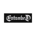 Black - Side - Entombed Unisex Adult Logo Beanie