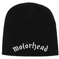 Black - Front - Motorhead Unisex Adult Logo Beanie