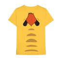 Yellow - Back - The Lion King Unisex Adult Timon Back Print Cotton T-Shirt