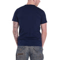 Navy Blue - Back - The Beatles Unisex Adult Apple Logo T-Shirt