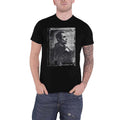 Black - Side - Liam Gallagher Unisex Adult Monochrome Cotton T-Shirt