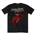 Black - Front - The Rolling Stones Unisex Adult 73 Tour T-Shirt