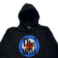 Black - Back - The Who Unisex Adult Classic Logo Hoodie