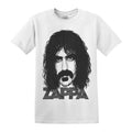 White - Front - Frank Zappa Unisex Adult Big Face Cotton T-Shirt